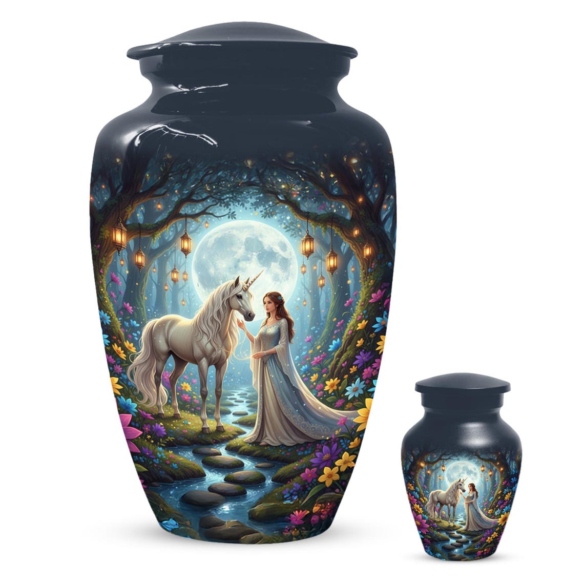 Custom Unicorn Urn For Mother