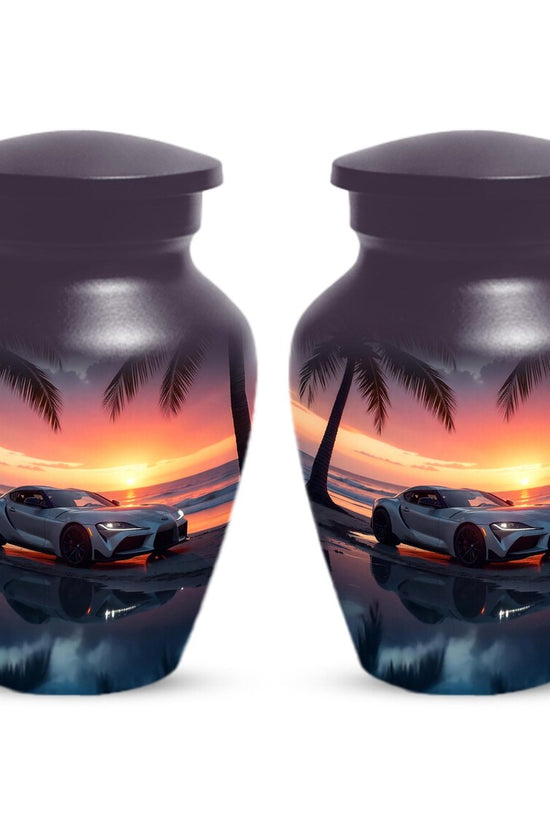 Car Sunset Urn For Human Ashes