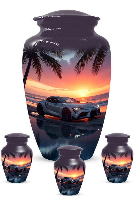 Car Sunset Urn For Human Ashes