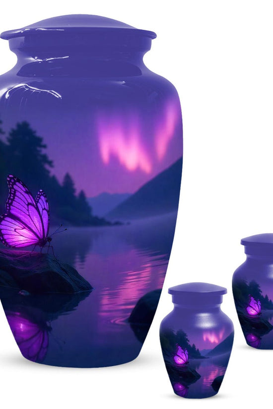 Butterfly Personalized Urn for Human Ashe