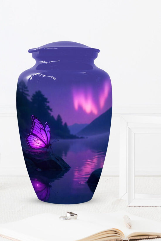 Butterfly Personalized Urn for Human Ashe