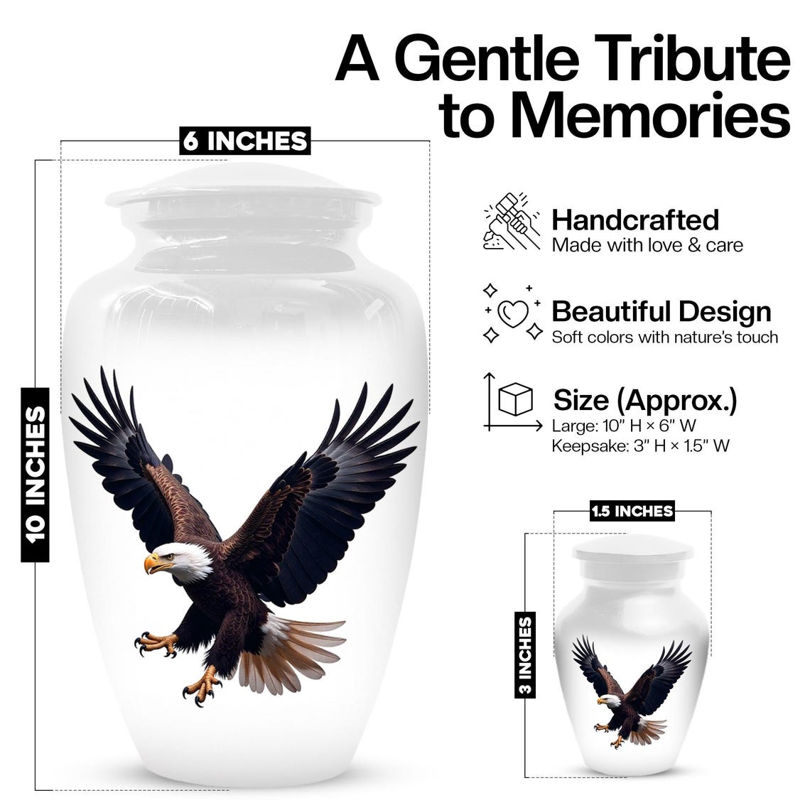 Soaring Eagle Urns for Ashes