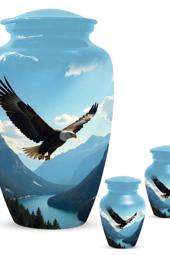 Personalized Eagle Urn