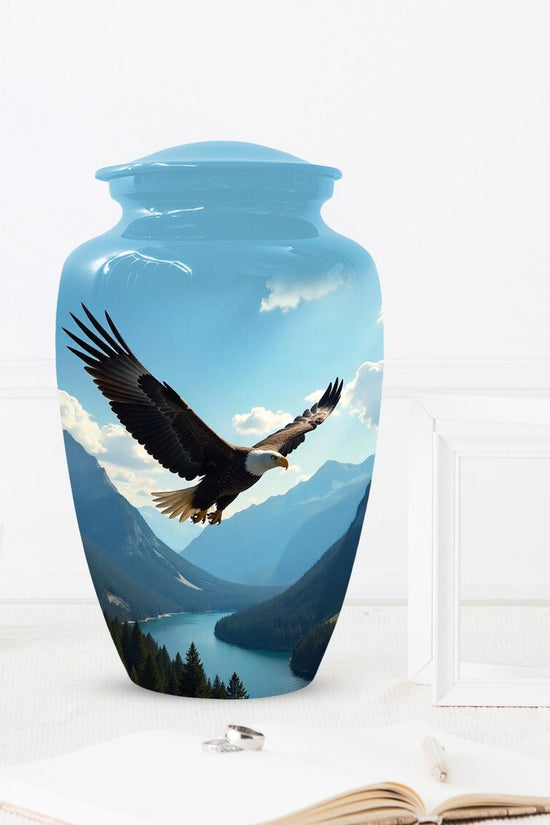 Personalized Eagle Urn
