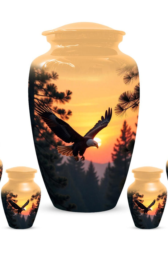 Custom Eagle Urn for Ashes, Military Urns for Veterans