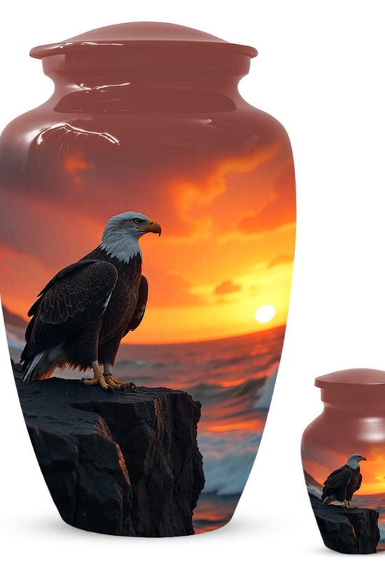 Eagle Urn for Ashes, Sunset Cremation Urns for Human