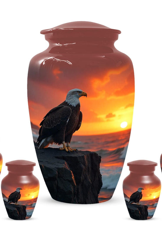 Eagle Urn for Ashes, Sunset Cremation Urns for Human
