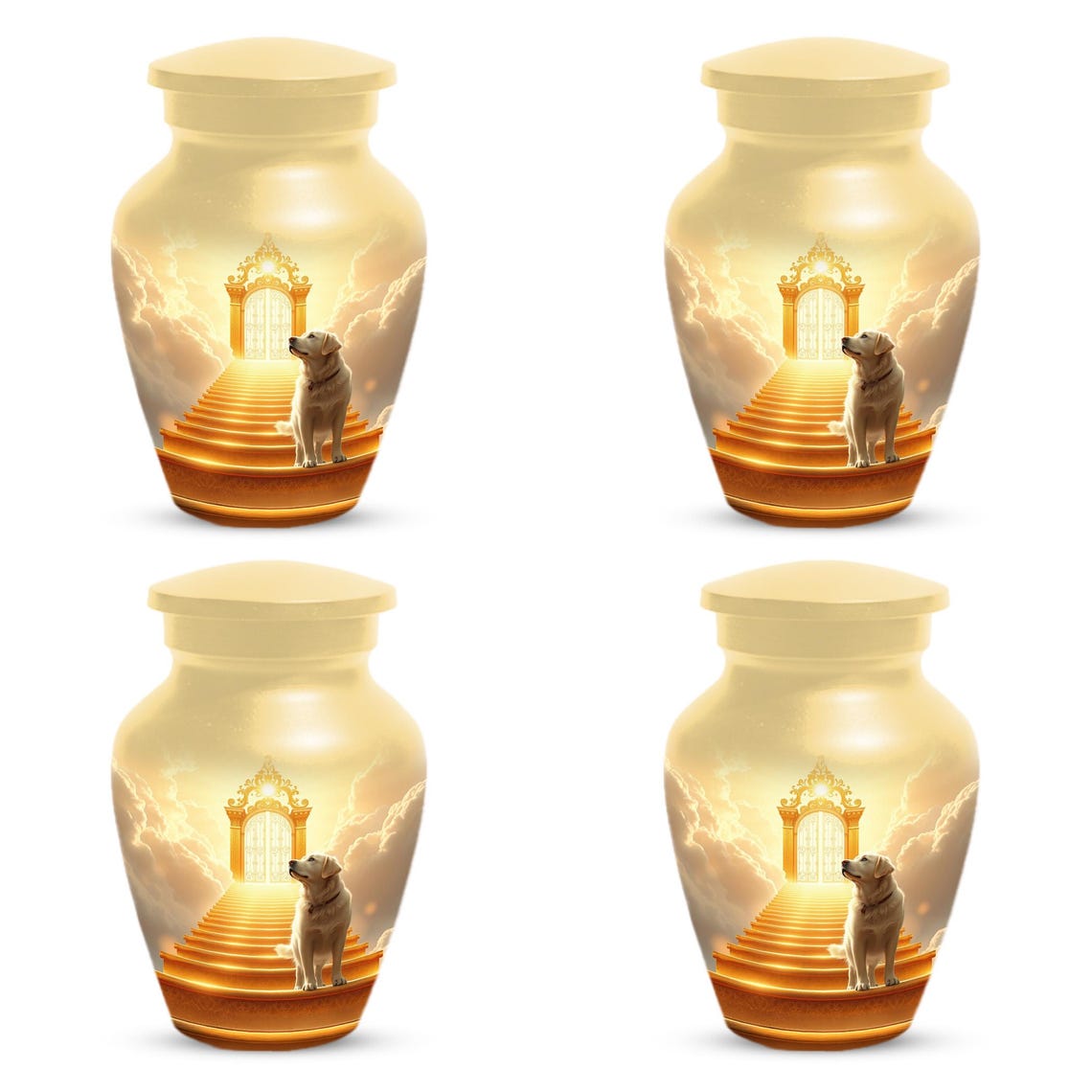 Handmade Labrador Dog Urns For Ashes | Personalized Pet Urn For Memorial
