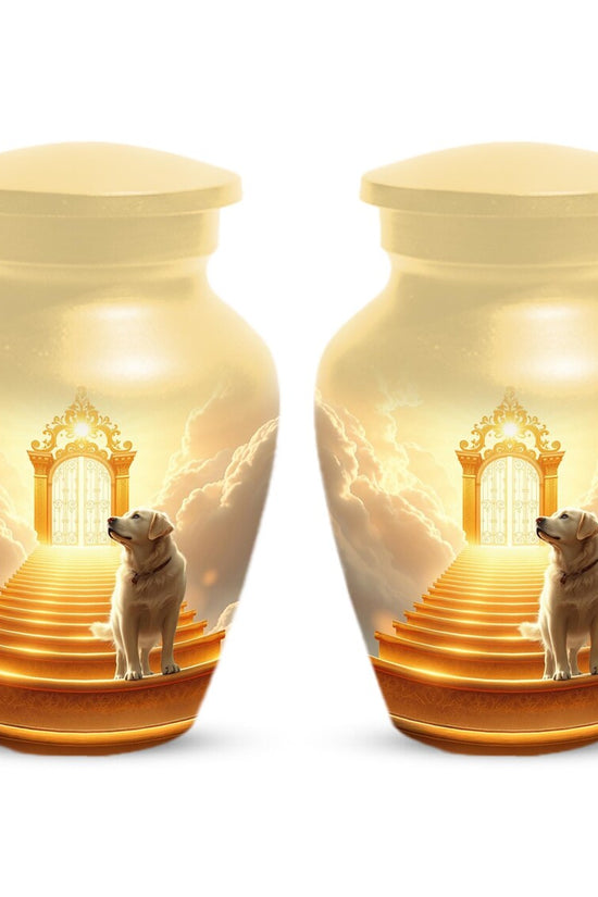 Handmade Labrador Dog Urns For Ashes | Personalized Pet Urn For Memorial
