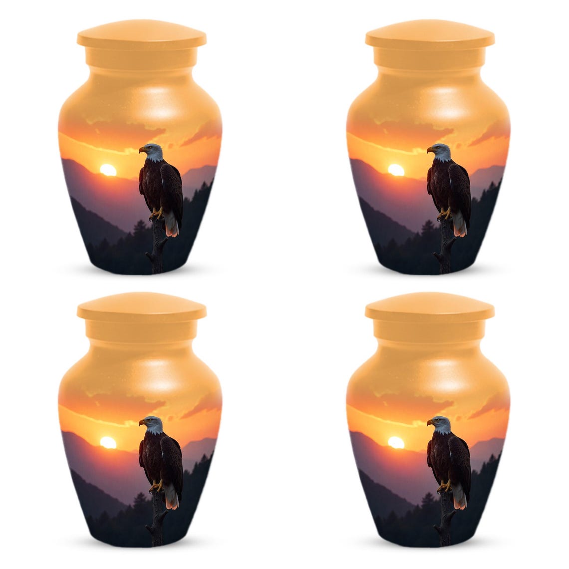 Eagle Cremation Urn – Personalized Urns For Human Ashes Eagle - Decorative Keepsake