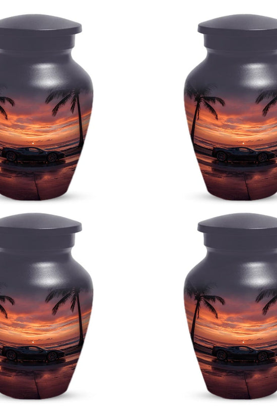 Exotic Car Urn For Human Ashes | Handmade Urns For Adult Male
