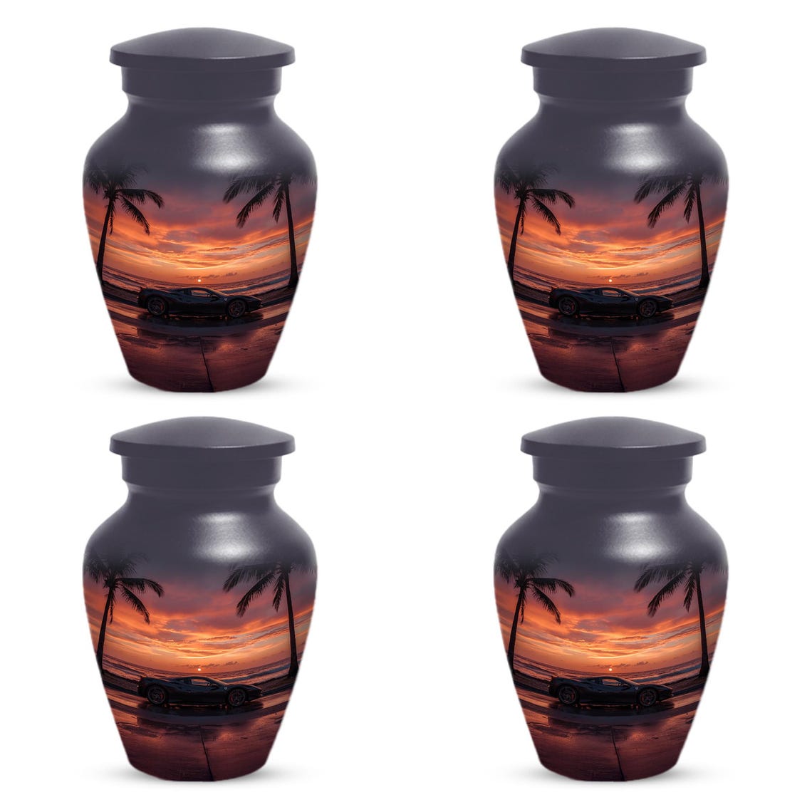 Exotic Car Urn For Human Ashes | Handmade Urns For Adult Male
