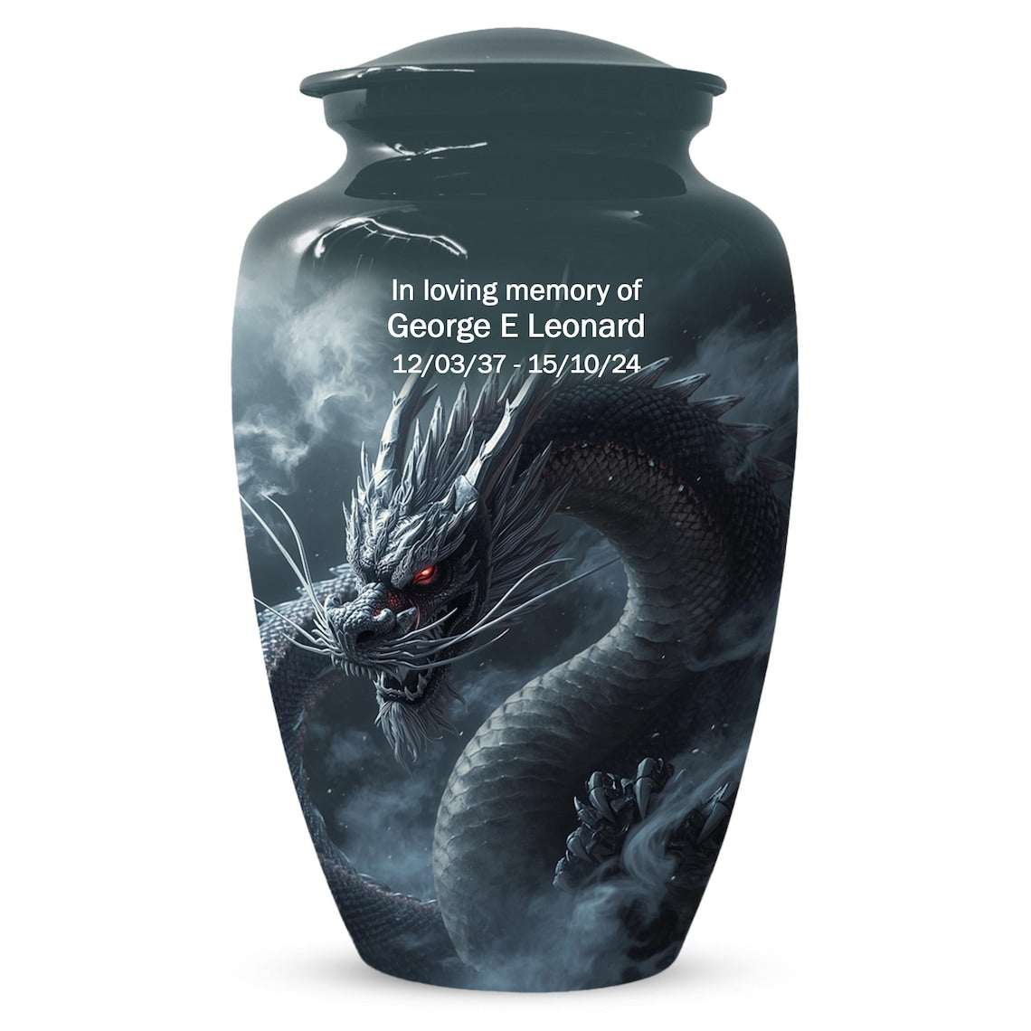 Dragon Urn For Adult Male