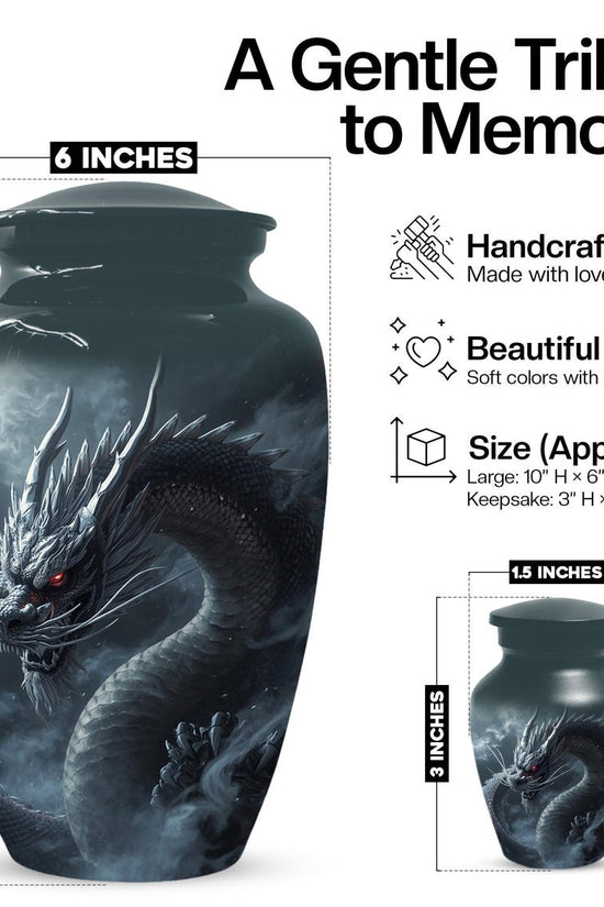 Dragon Urn For Adult Male