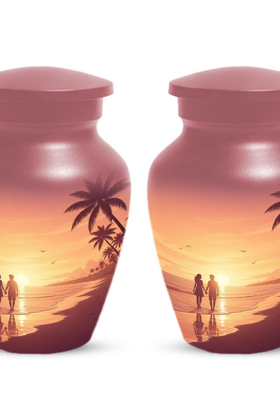 Beach Couple Love Urn For Ashes