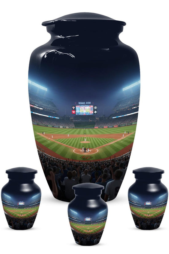Customized Baseball Cremation Urn for Dad, Keepsake Urns