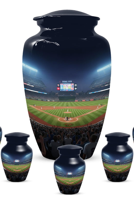 Customized Baseball Cremation Urn for Dad, Keepsake Urns