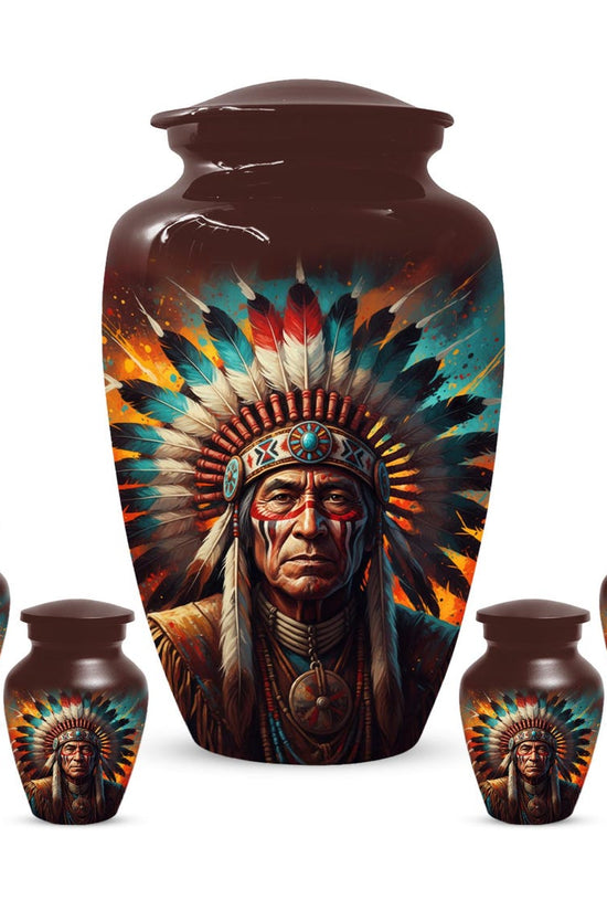 Personalized Native American Urn
