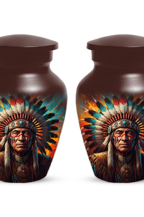 Personalized Native American Urn
