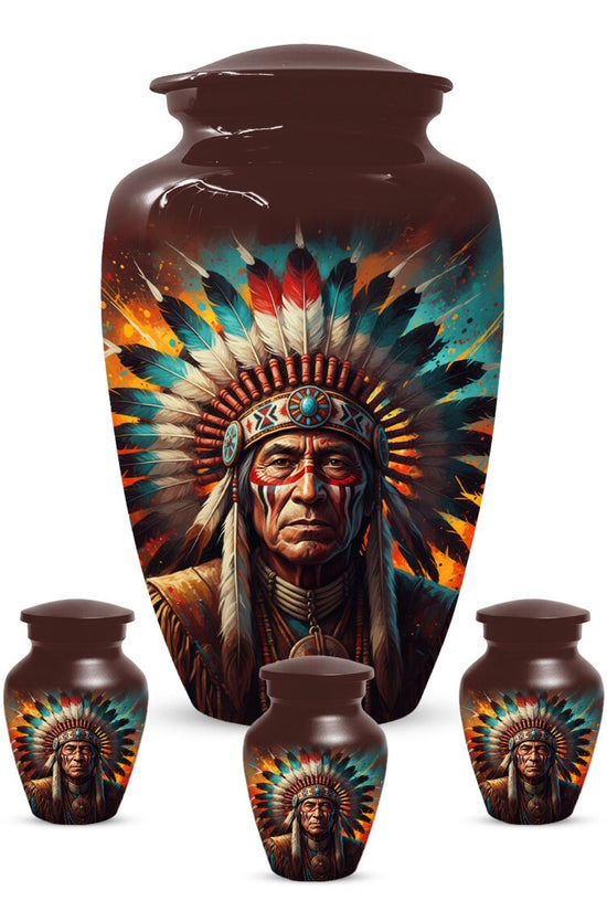 Personalized Native American Urn