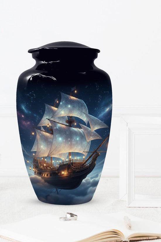 Fantasy Sailboat Urns For Ashes 
