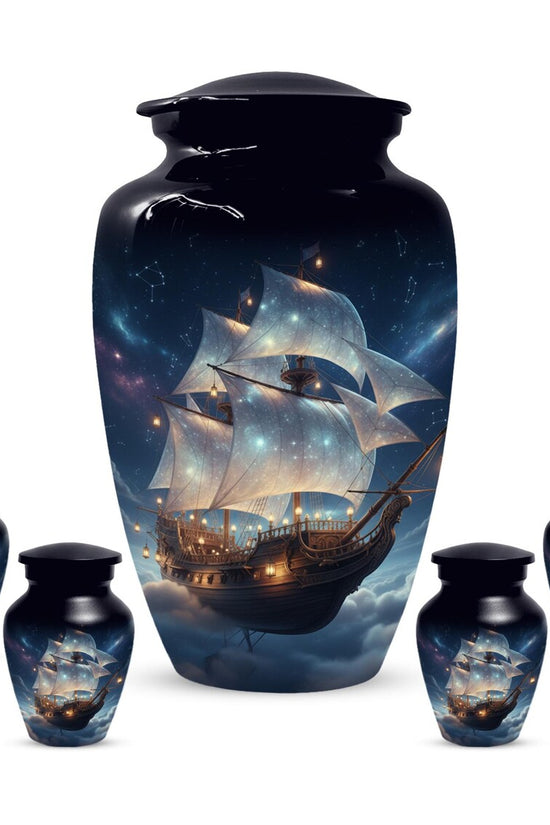 Fantasy Sailboat Urns For Ashes 