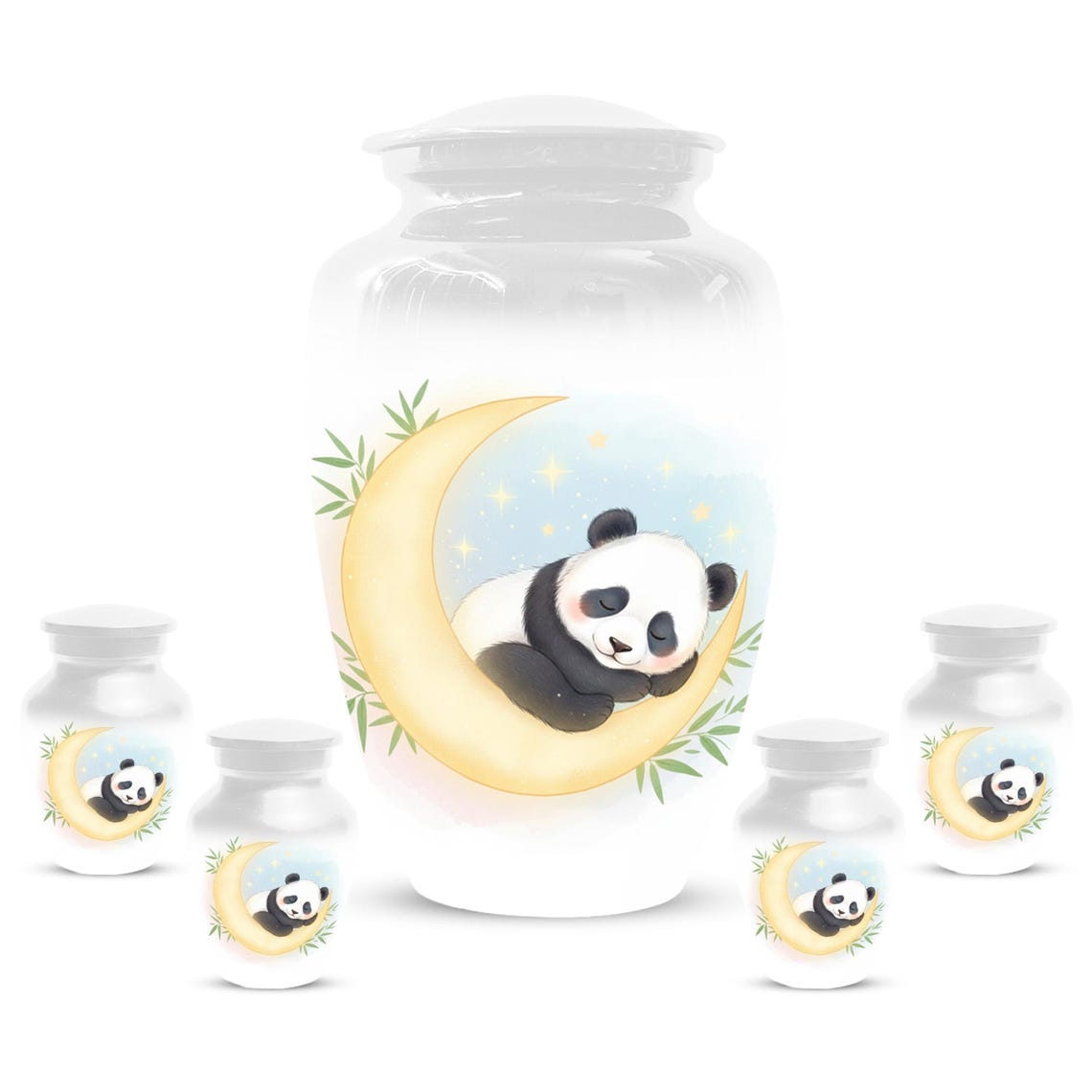 Baby Panda Custom Urns For Ashes