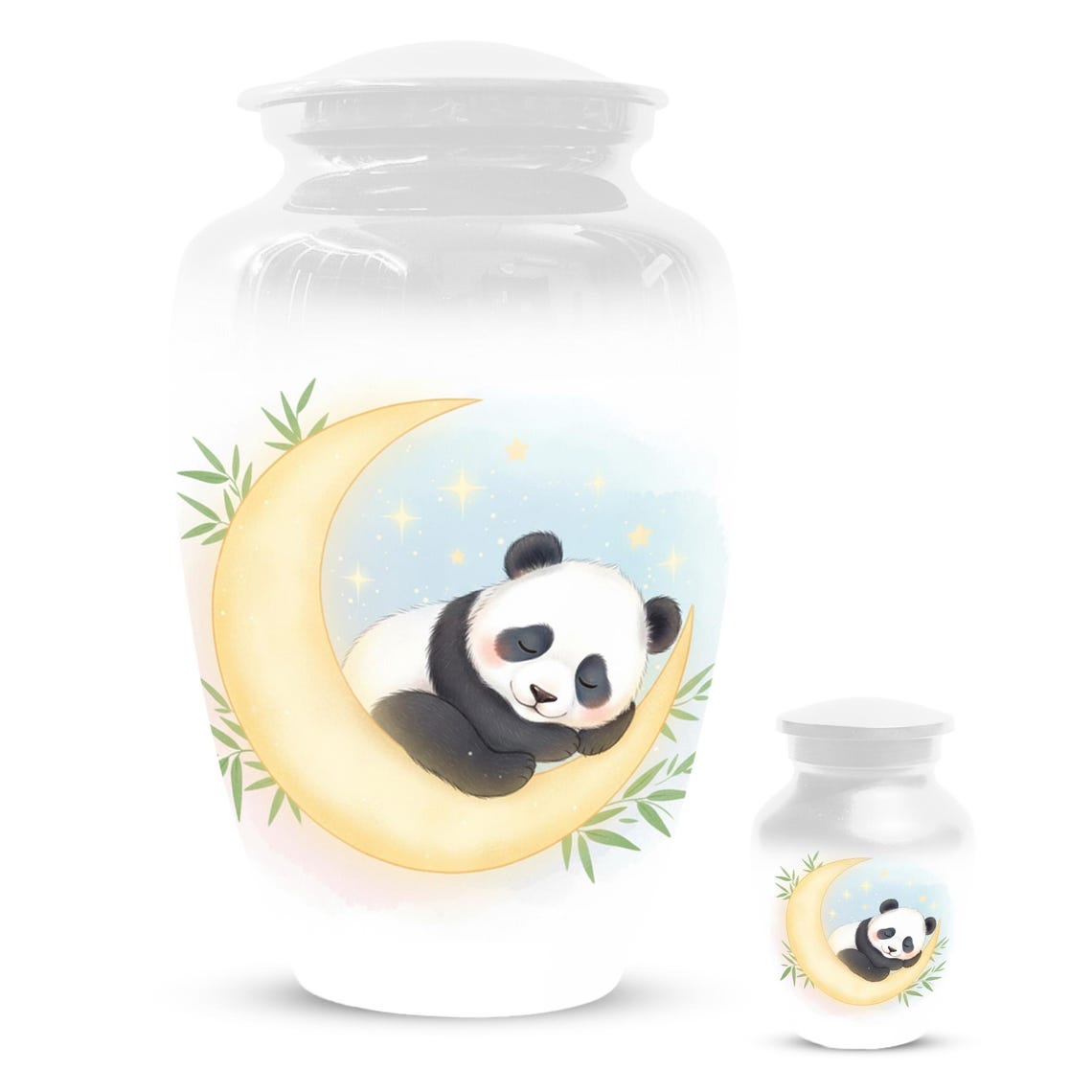 Baby Panda Custom Urns For Ashes
