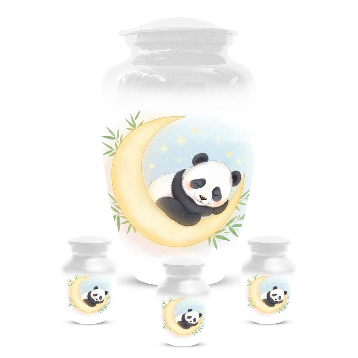 Baby Panda Custom Urns For Ashes