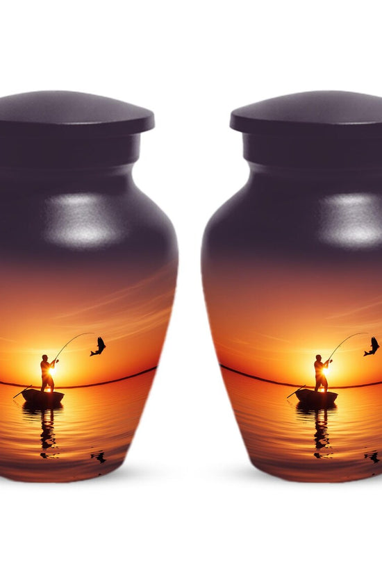 Sunset Fishing Urn for Dad
