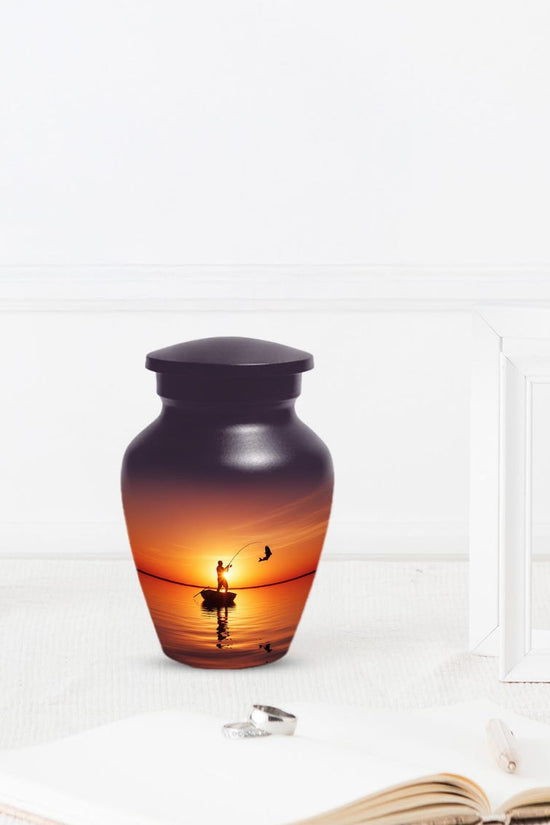 Sunset Fishing Urn for Dad