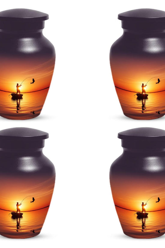 Sunset Fishing Urn for Dad