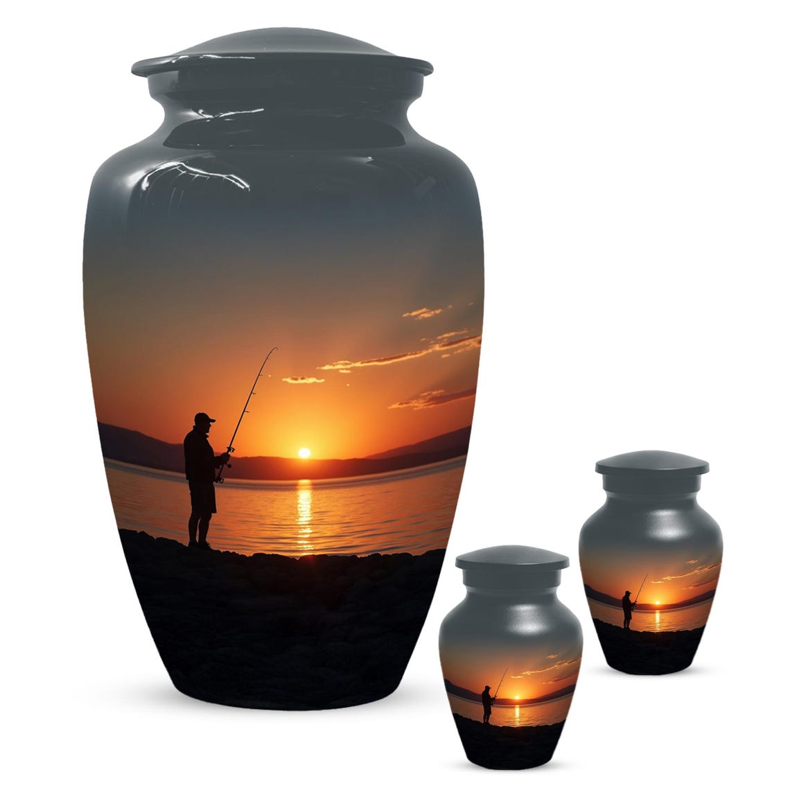 Fishing Urn for Dad