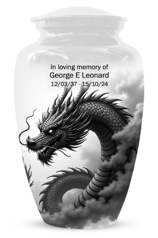 Bearded Dragon Urn For Adult Male, Funeral Urns For Dad