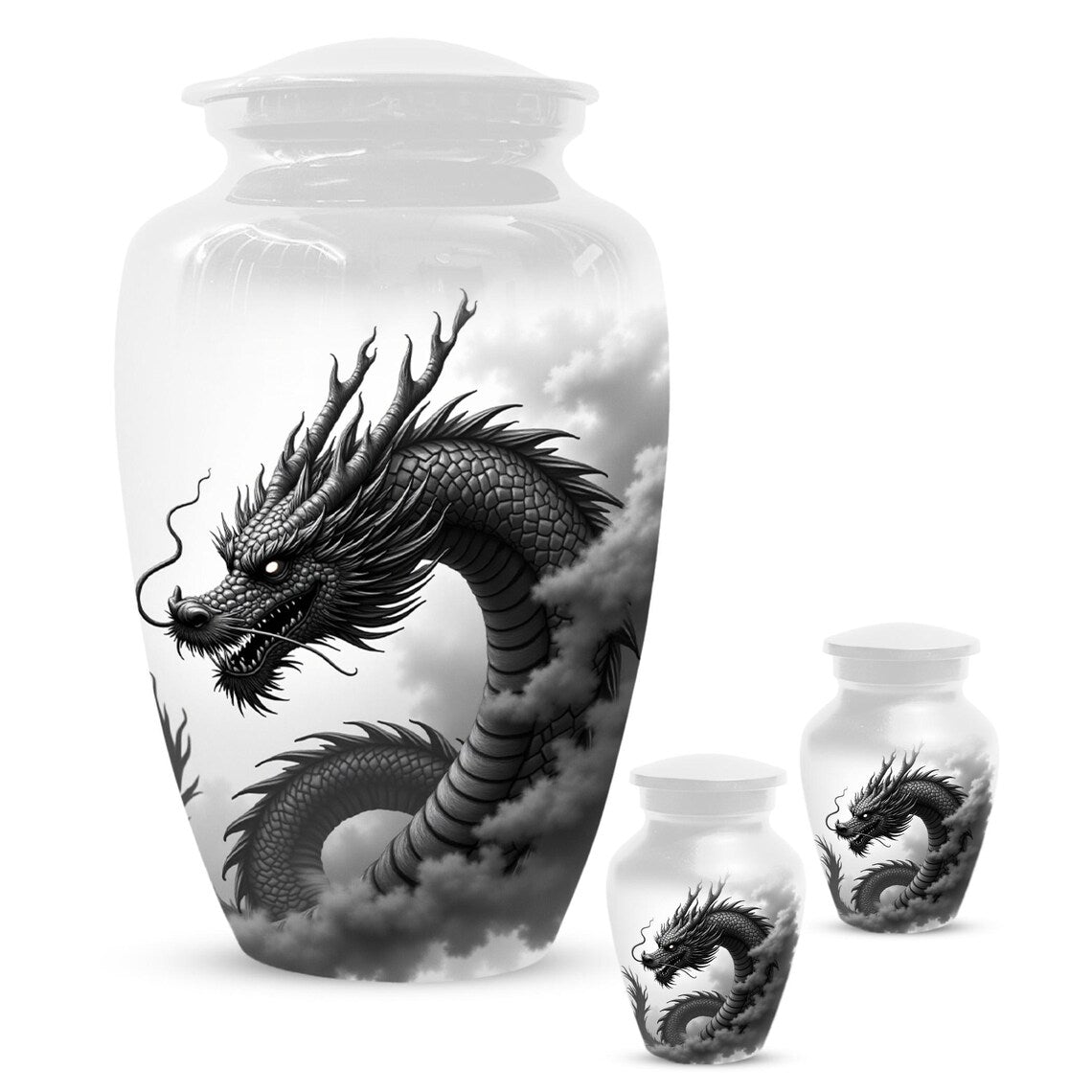 Bearded Dragon Urn For Adult Male, Funeral Urns For Dad