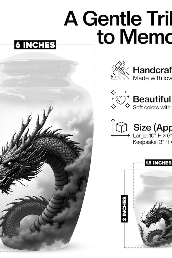 Bearded Dragon Urn For Adult Male, Funeral Urns For Dad