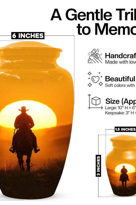 Dallas Cowboy Cremation Urn For Ashes
