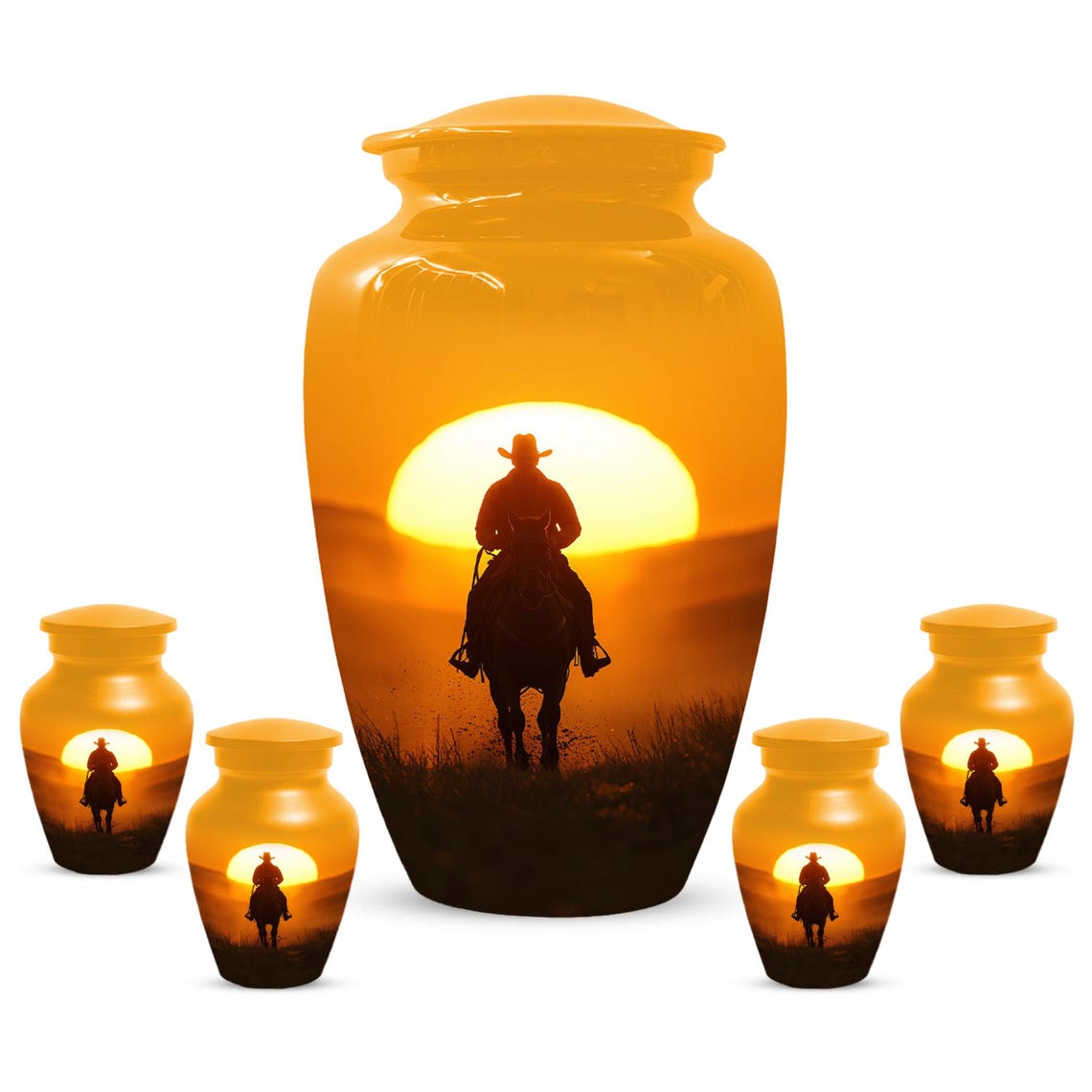 Dallas Cowboy Cremation Urn For Ashes
