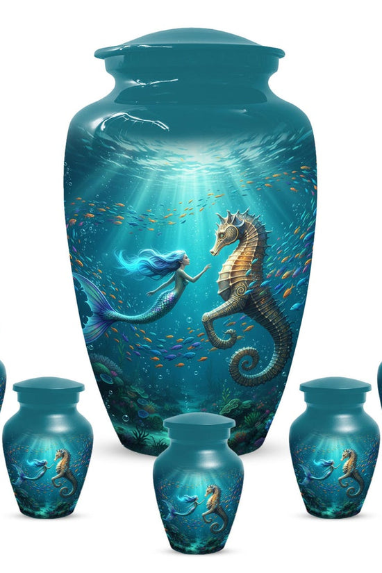 Mermaid Cremation Urn For Ashes Women