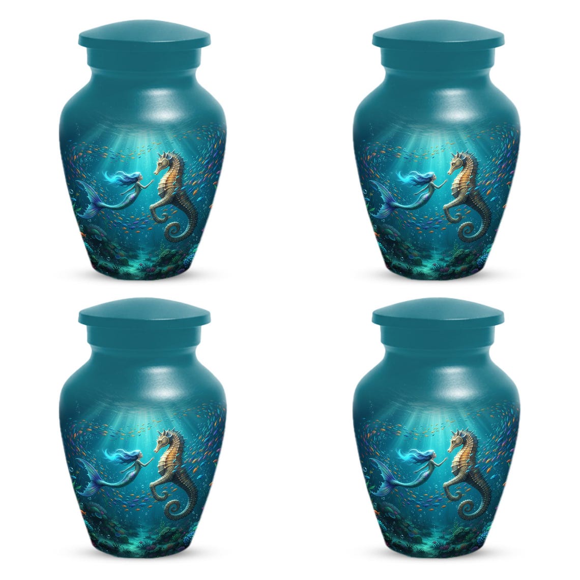 Mermaid Cremation Urn For Ashes Women
