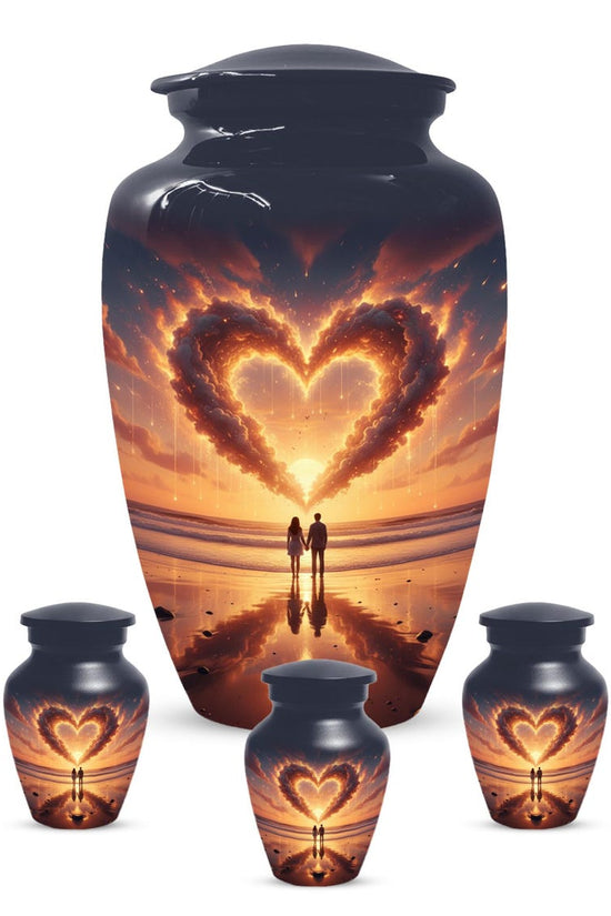 Couple Sunset Beach Urns 
