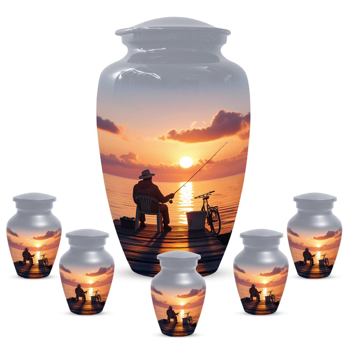 Gone Fishing Urns For Dad