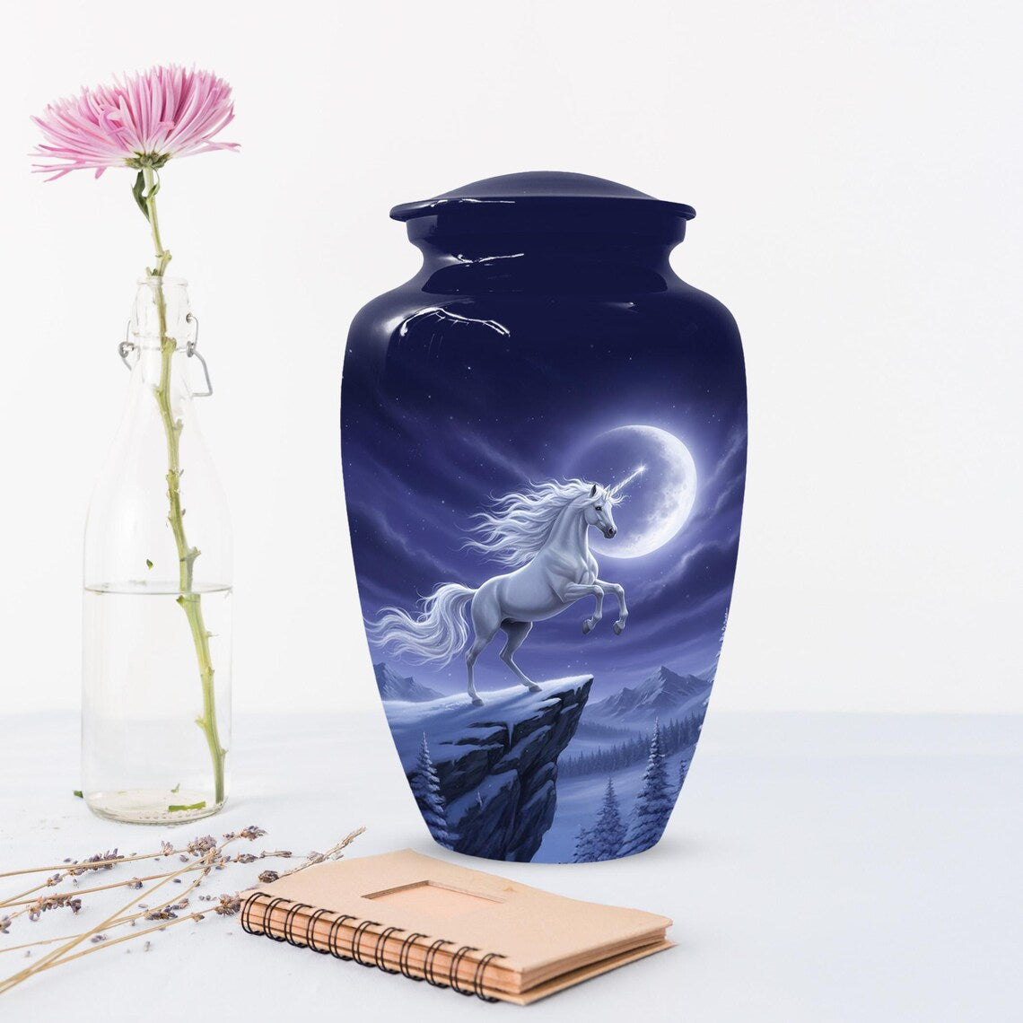 Handmade Purple Small Urns