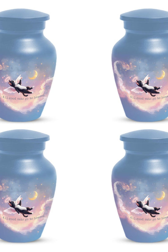 Personalized Black Cat Urn For Ashes