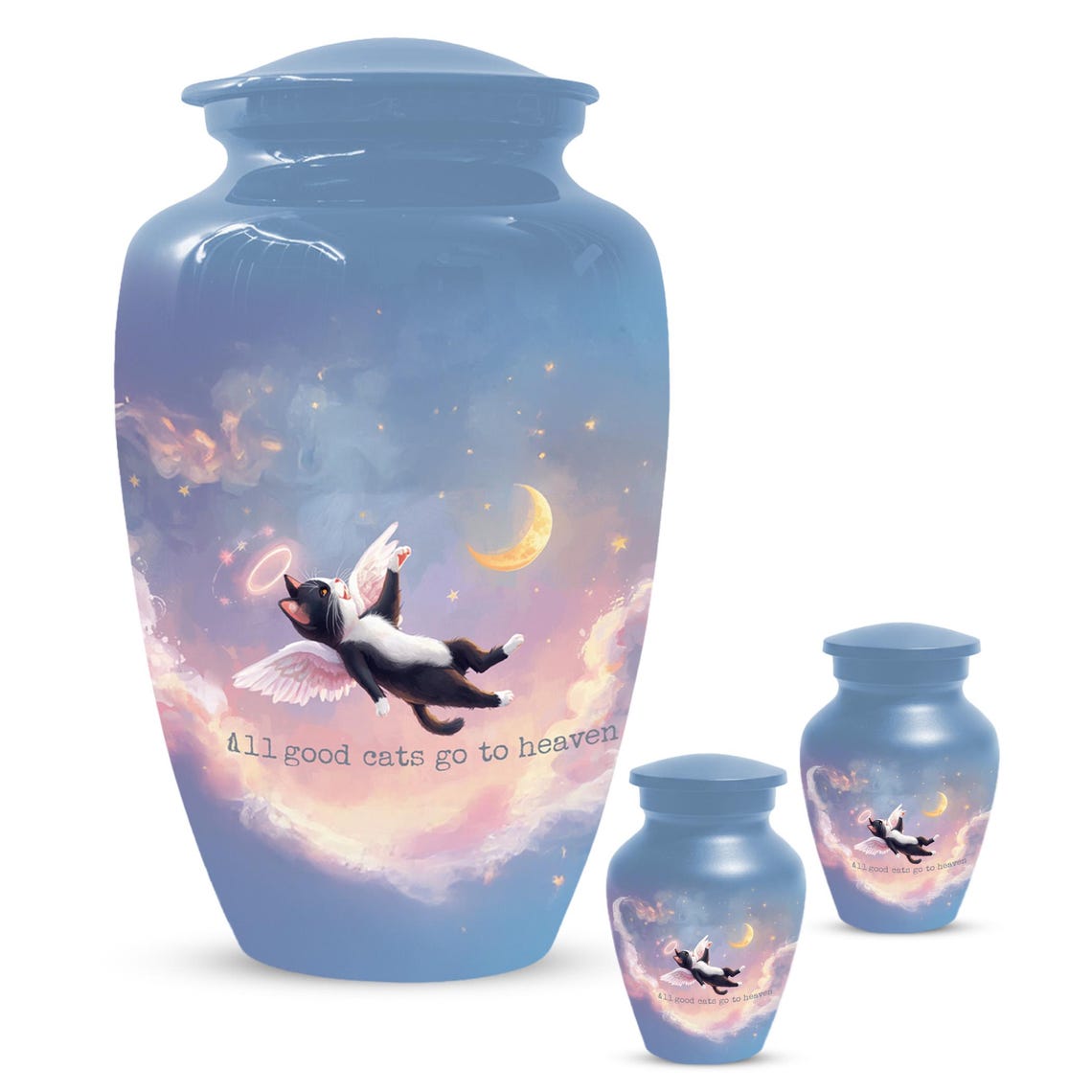 Handmade Tuxedo Keepsake Urns For Pets