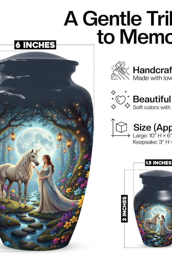 Custom Unicorn Urn For Mother
