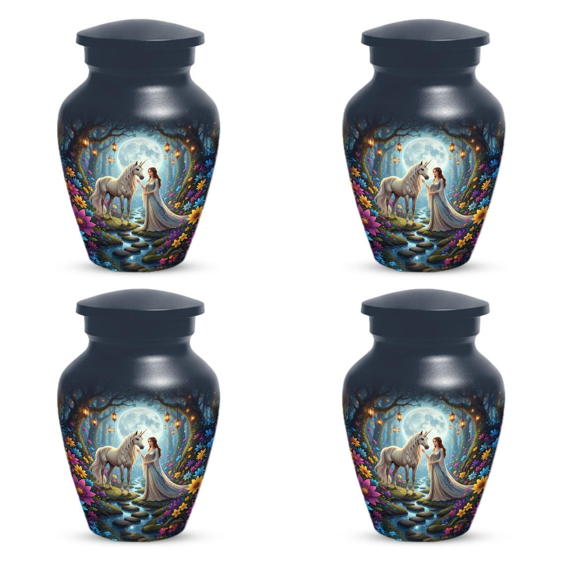 Custom Unicorn Urn For Mother