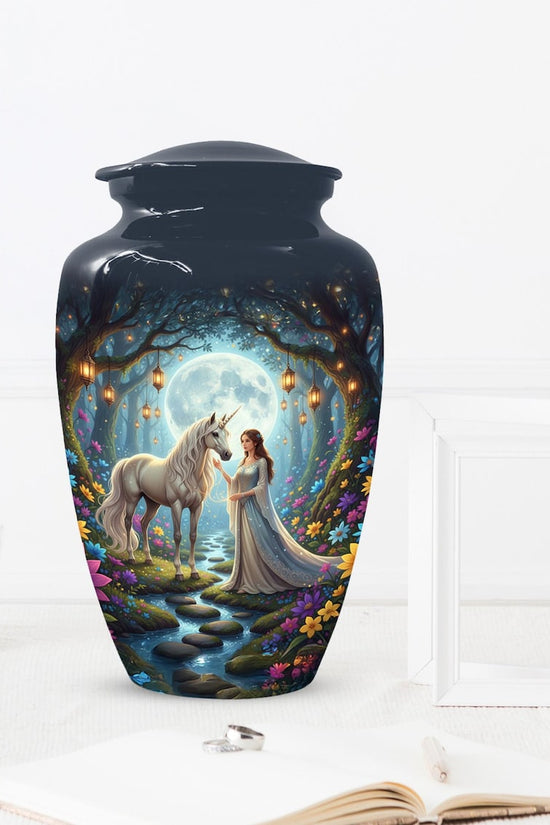 Custom Unicorn Urn For Mother