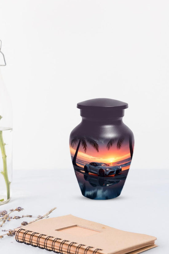 Car Sunset Urn For Human Ashes