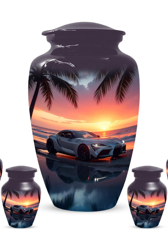 Car Sunset Urn For Human Ashes